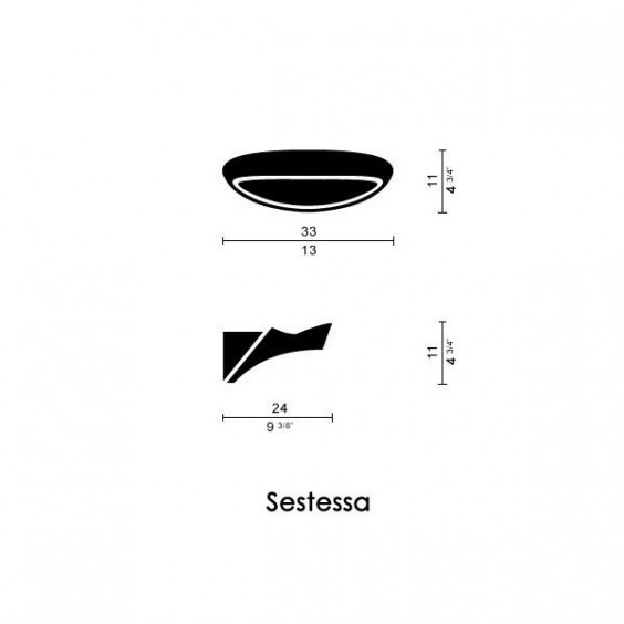 Cini & Nils Sestessa Wandleuchte - Agof Store