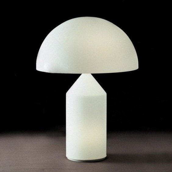 Oluce Atollo Glass table lamp - Agof Store