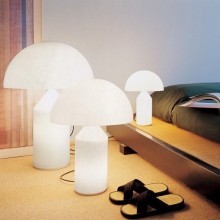 Oluce Atollo Glass table lamp - Agof Store Oluce Atollo Glass table lamp - Agof Store
