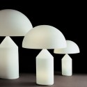 Oluce Atollo Glass table lamp - Agof Store