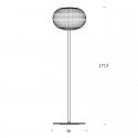 Fontana Arte Bianca floor lamp - Agof Store