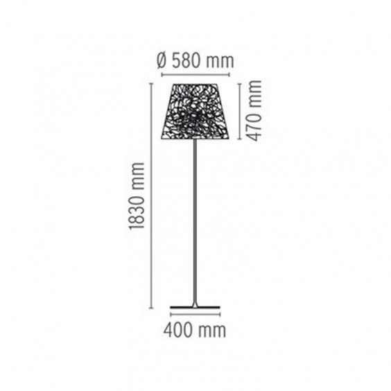 Flos KTribe F3 Outdoor floor lamp - Agof Store