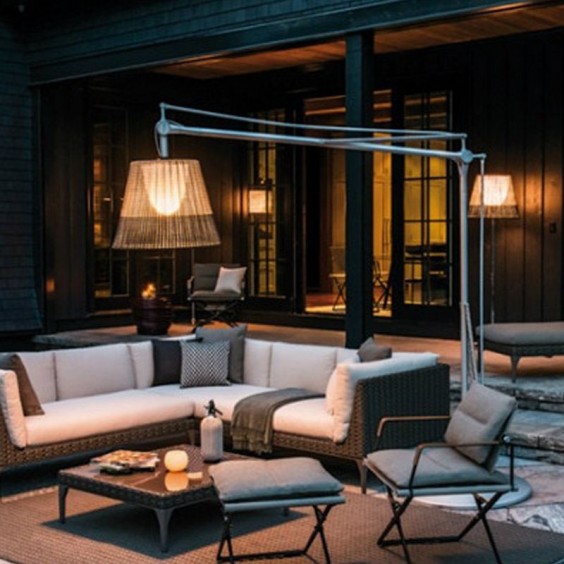Flos Superarchimoon Outdoor Stehleuchte - Agof Store