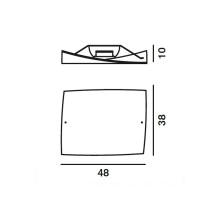Foscarini Folio Grande Deckenleuchte - Agof Store