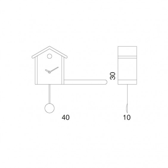 Progetti My House cuckoo clock - Agof Store
