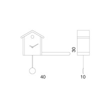 Progetti My House cuckoo clock - Agof Store