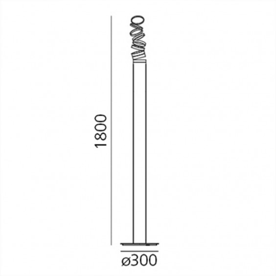 Artemide Decompose' floor lamp - Agof Store