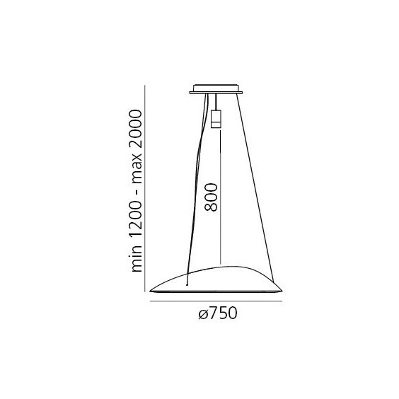 Artemide Ameluna RGB pendant lamp - Agof Store