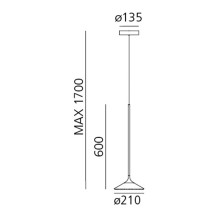 Artemide Orsa 21 Pendelleuchte - Agof Store
