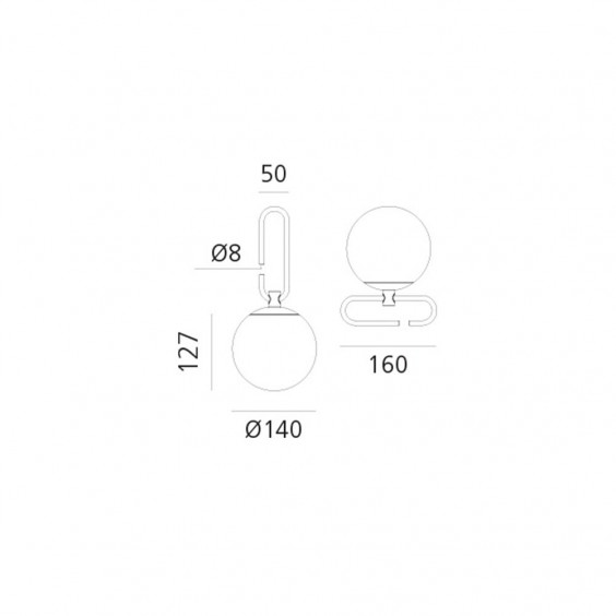 Artemide Nh1217 Tischleuchte - Agof Store