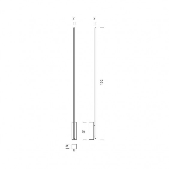 Nemo Linescapes floor lamp - Agof Store