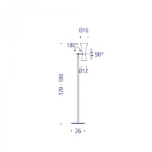 Parliament Lampada da terra Nemo - Agof Store