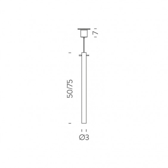 Nemo Canna Nuda pendant lamp - Agof Store