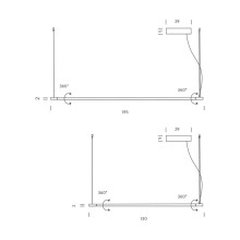 Linescapes Horizontal Lampada a sospensione Nemo - Agof Store