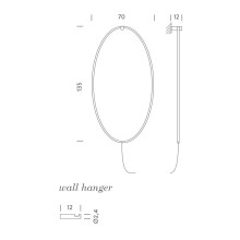 Nemo Ellisse wall lamp - Agof Store