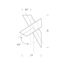 Nemo Tubes Large wall lamp - Agof Store