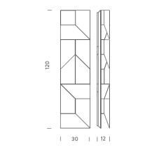 Wall Shadows Long Lampada da parete Nemo - Agof Store Wall Shadows Long Lampada da parete Nemo - Agof Store