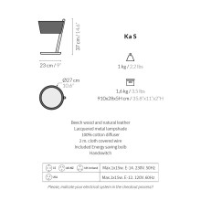 Woodendot Ka S Tischleuchte - Agof Store