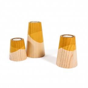 Etna Mini portacandela Woodendot - Agof Store