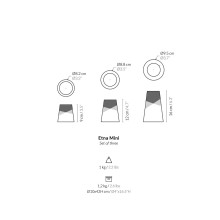 Etna Mini portacandela Woodendot - Agof Store