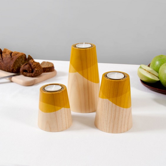 Woodendot Etna Mini Candleholder - Agof Store