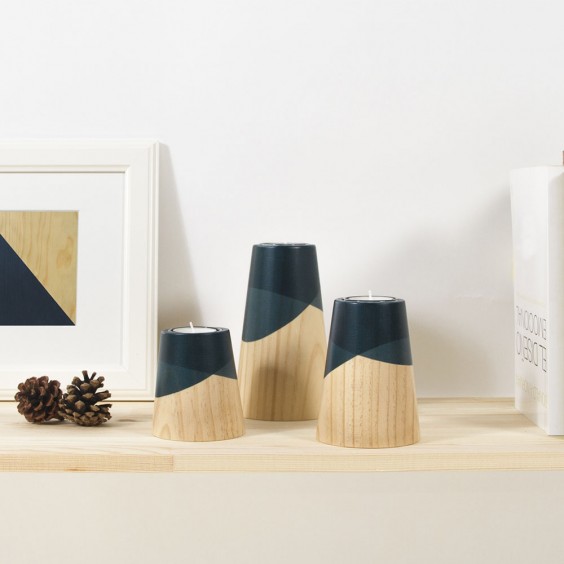 Woodendot Etna Mini Candleholder - Agof Store