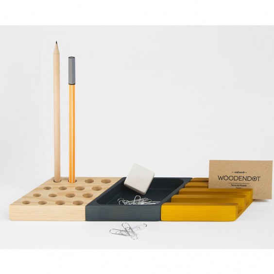 Kesito desk organiser Woodendot - Agof Store