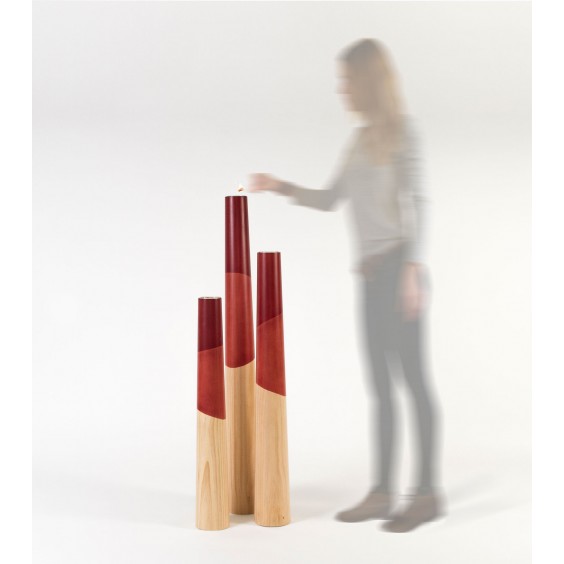 Woodendot Etna L Candleholder - Agof Store