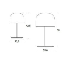 Equatore lampada da tavolo FontanaArte - Agof Store Equatore lampada da tavolo FontanaArte - Agof Store
