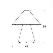 Fontana Arte Metafora table lamp - Agof Store