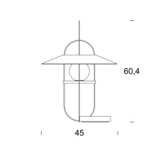 Fontana Arte Setareh 4384 table lamp - Agof Store
