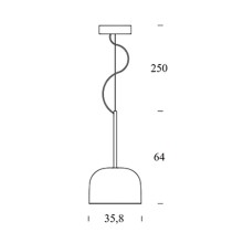 Fontana Arte Equatore pendant lamp - Agof Store