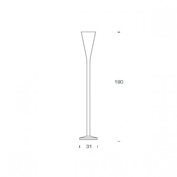 Fontana Arte Luminator floor lamp - Agof Store