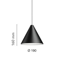 Flos String Light Cono lampada a sospensione - Agof Store Flos String Light Cono lampada a sospensione - Agof Store