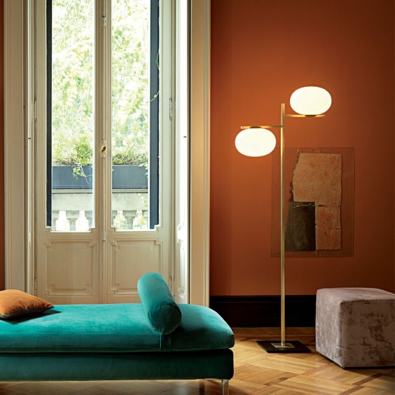 Alba 383 Lampada da terra Oluce - Agof Store