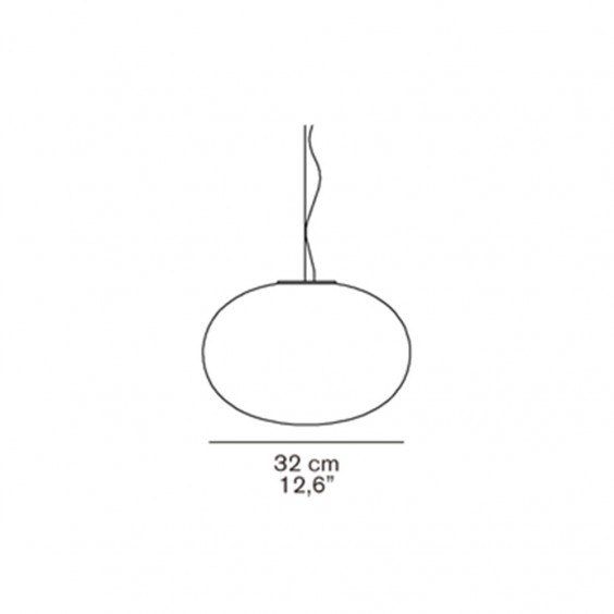 Alba 465 Lampada a sospensione Oluce - Agof Store