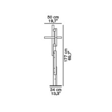 Oluce Las floor lamp - Agof Store Oluce Las floor lamp - Agof Store