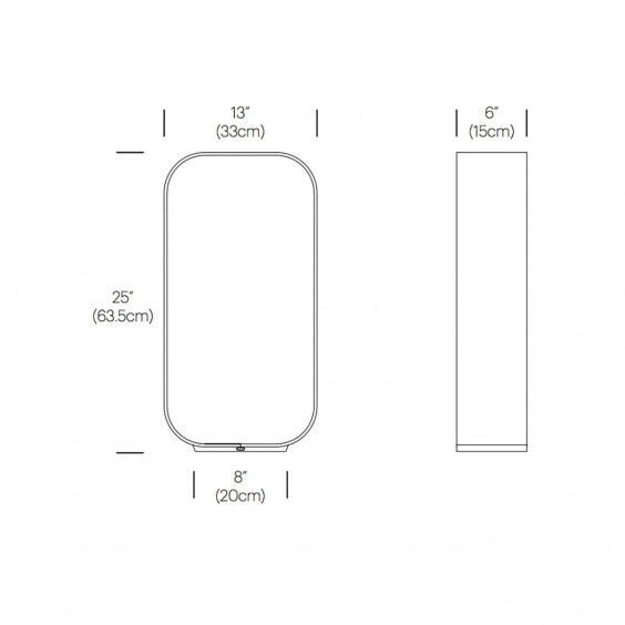 Contour large Lampada da tavolo Pablo - Agof Store