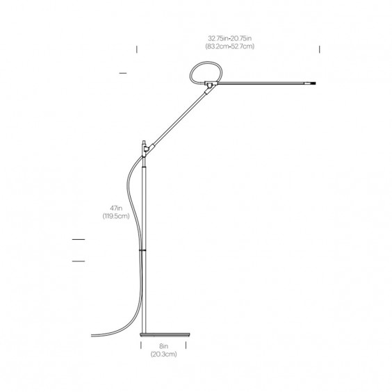 Pablo Superlight floor lamp - Agof Store