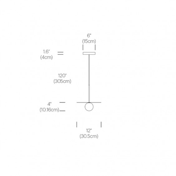Pablo Bola Disc 12 pendant lamp - Agof Store