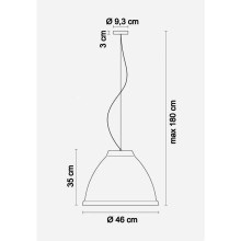 Egoluce Pavillon pendant lamp - Agof Store Egoluce Pavillon pendant lamp - Agof Store