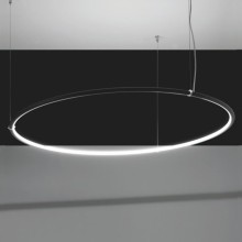 Egoluce Lancia tonda Ø150 cm pendant lamp - Agof Store Egoluce Lancia tonda Ø150 cm pendant lamp - Agof Store