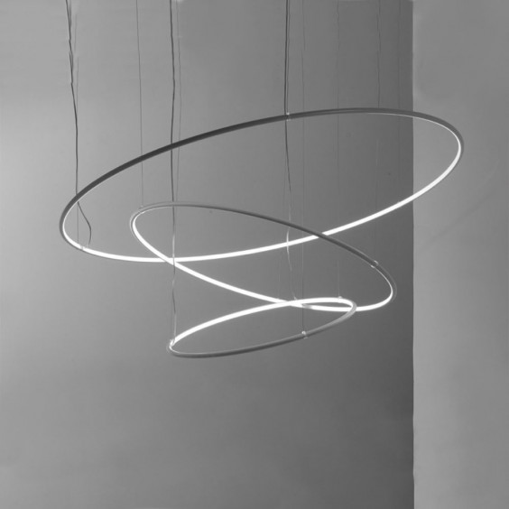 Egoluce Lancia tonda Ø150 cm pendant lamp - Agof Store