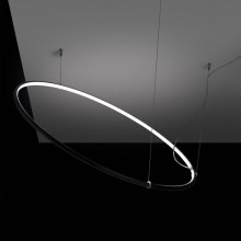 Egoluce Lancia tonda Ø150 cm pendant lamp - Agof Store Egoluce Lancia tonda Ø150 cm pendant lamp - Agof Store