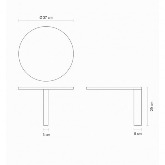 Egoluce Bureau wall lamp - Agof Store