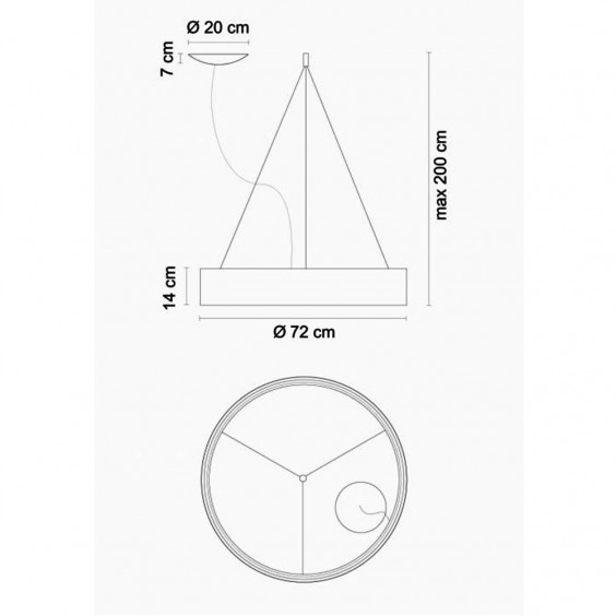 Egoluce Radar pendant lamp - Agof Store