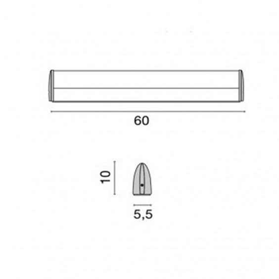 Egoluce Siba Led wall ceiling lamp - Agof Store