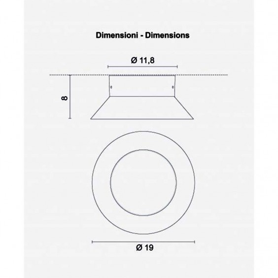 Egoluce Jazz wall ceiling lamp - Agof Store
