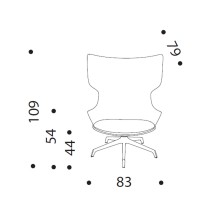 Driade Lou Speak Armchair - Agof Store