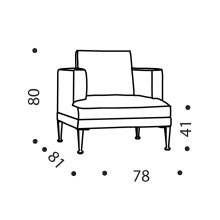 Driade Lirica Armchair - Agof Store